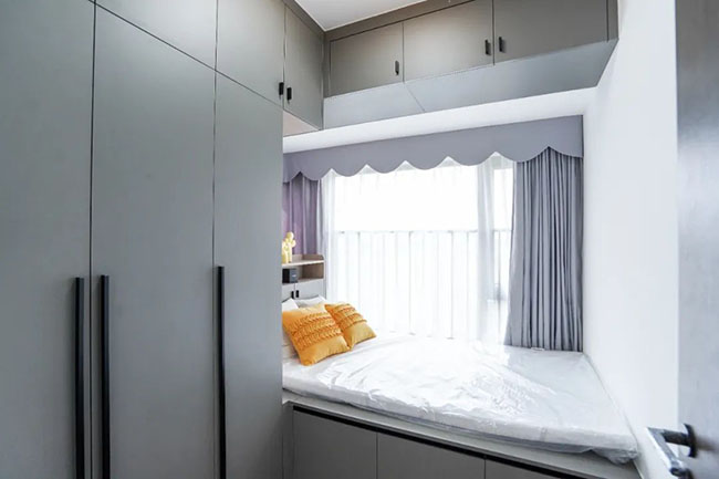 78㎡兩居室，巧妙打造超大收納空間，還能擁有獨立衣帽間